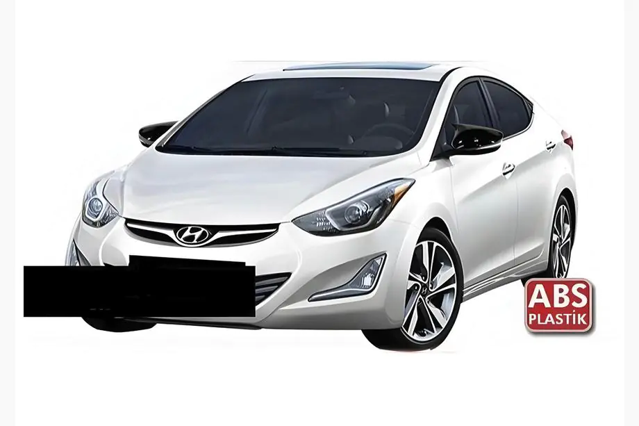 Hyundai I-30 2012-2017 Spiegelabdeckungen mit Blinker-Ausschnitt im BMW-Style (2 Stk) Foto 5