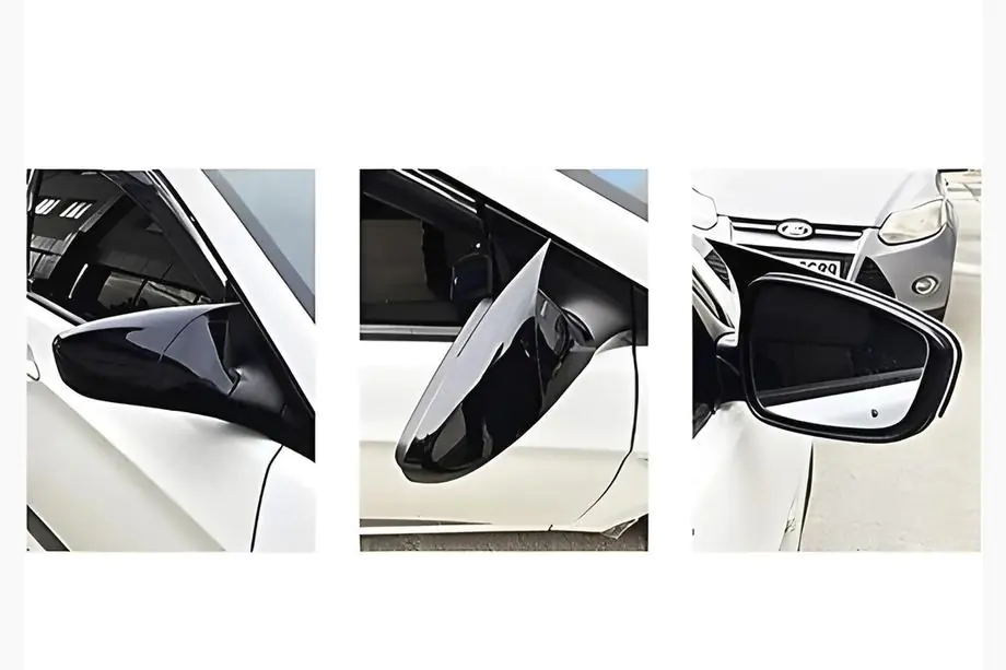 Hyundai I-30 2012-2017 Spiegelabdeckungen mit Blinker-Ausschnitt im BMW-Style (2 Stk) Foto 2