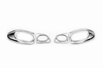 Volkswagen Tiguan 2007-2016 Chrom Heckleuchten Abdeckungen Libao 2007-2011 (2 Stk., Kunststoff) Foto 4