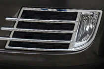Volkswagen Tiguan 2007-2016 Chrom Nebelscheinwerfer Abdeckungen Libao 2011-2016 für Aziat (2 Stk, Kunststoff) Foto 2
