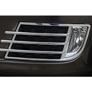 Chrom Nebelscheinwerfer Abdeckungen Libao 2011-2016 für Aziat (2 Stk, Kunststoff) Volkswagen Tiguan 2007-2016 Foto 2