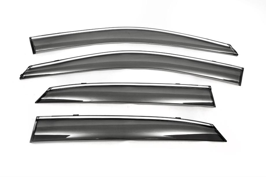 BYD S6 2010-2016 Chrom Windabweiser (4 Stk., Libao) Image