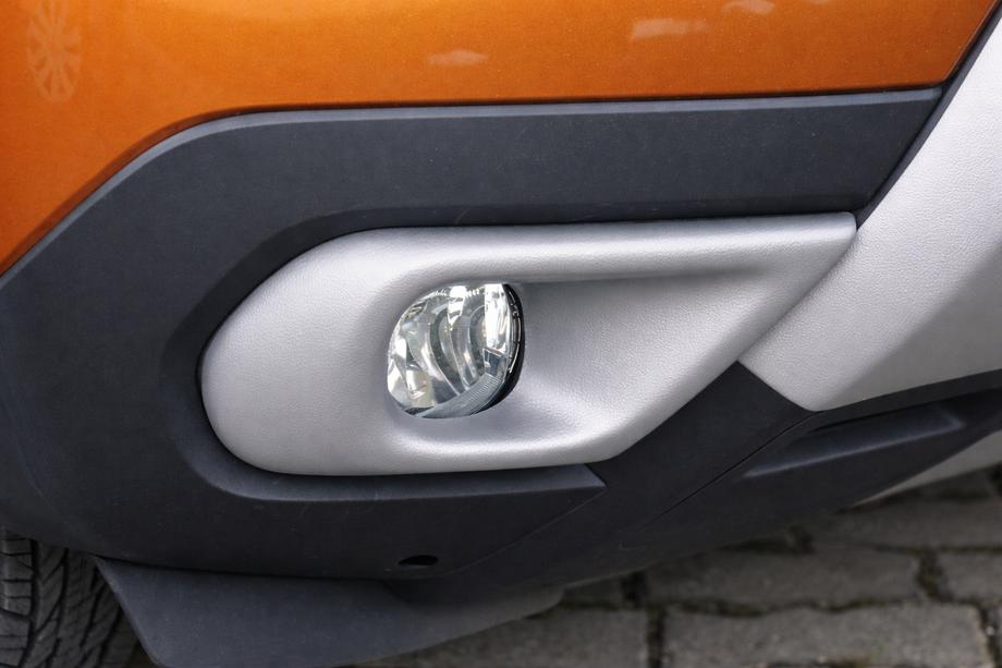 Renault Duster 2018-2024 Abdeckungen für Nebelscheinwerfer (ABS, grau) Image