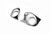 Geely Emgrand X7 2011- Chrom Blenden fuer Nebelscheinwerfer Libao (2 Stk, Kunststoff) Foto 4
