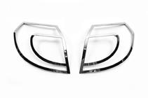 Geely Emgrand X7 2011- Chrom Rückleuchten Abdeckungen Libao (2 Stk., Kunststoff) Foto 1