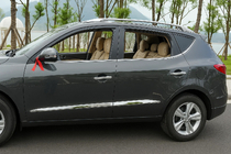 Geely Emgrand X7 2011- Türleisten Libao (4 Stk, Kunststoff) Foto 1