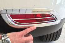 GreatWall Haval M4 2012-2021 Abdeckungen für Rückleuchten Libao 2012+ (2 Stk, Kunststoff) Foto 1