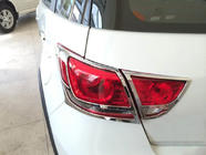 GreatWall Haval M4 2012-2021 Chrom Rückleuchten Abdeckungen Libao (2 Stk., Kunststoff) Foto 1