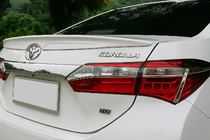 Toyota Corolla 2013-2019 Heckspoiler Libao (ABS-Kunststoff) Foto 1