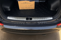 Hyundai Tucson TL 2016-2021 Kofferraum Ladekantenschutz Libao Edelstahl Foto 3
