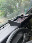 Mercedes Sprinter W901/902/903/904/905 1995–2006 Armaturenbrett Ablage (2000-2006, Schwarz mit roter Naht) Foto 10