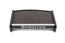 Mercedes Sprinter W901/902/903/904/905 1995–2006 Armaturenbrett Ablage (2000-2006, Schwarz mit roter Naht) Foto 3
