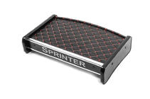 Mercedes Sprinter W901/902/903/904/905 1995–2006 Armaturenbrett Ablage (2000-2006, Schwarz mit roter Naht) CDI Foto 2