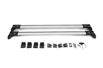 Opel Astra H 2004-2013 Dachträger für integrierte Reling abschließbar Skybar V2 (2 Stk) Schwarz Foto 5