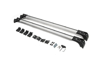 Opel Astra H 2004-2013 Dachträger für integrierte Reling abschließbar Skybar V2 (2 Stk) Schwarz Foto 14