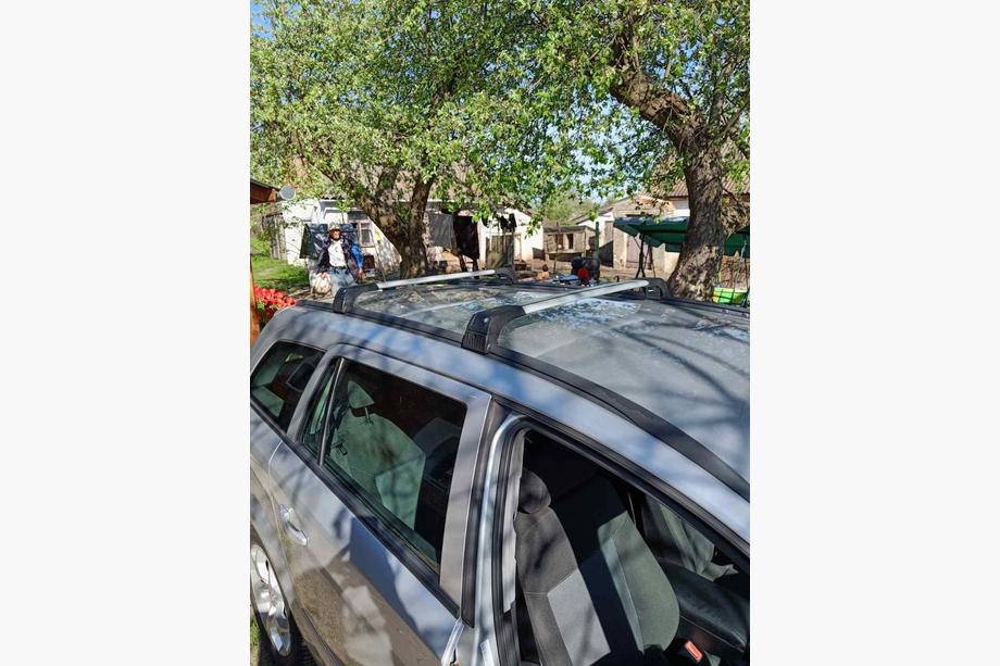 Opel Astra H 2004-2013 Dachträger für integrierte Reling abschließbar Skybar V2 (2 Stk) Schwarz Image