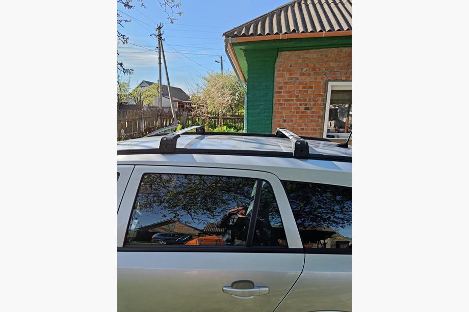Opel Astra H 2004-2013 Dachträger für integrierte Reling abschließbar Skybar V2 (2 Stk) Grau Foto 12