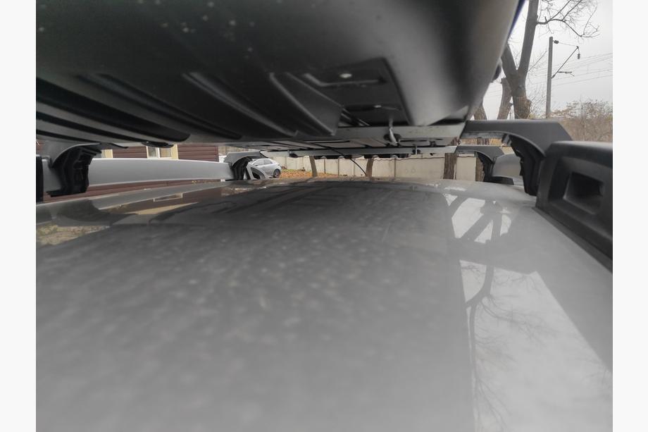 Renault Duster 2008–2017 Dachträger für Reling abschließbar Skybar V1 (2014-2018, 2 Stk) 2014-2018, Schwarz Foto 7