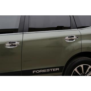 Chrom Unterlagen für Türgriffe Libao (4 Stk, Kunststoff) Subaru Forester 2013-2018 Foto 1