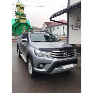 Dachreling mit Querträgern (2 Stk, Chrom) Toyota Hilux 2015- Foto 2