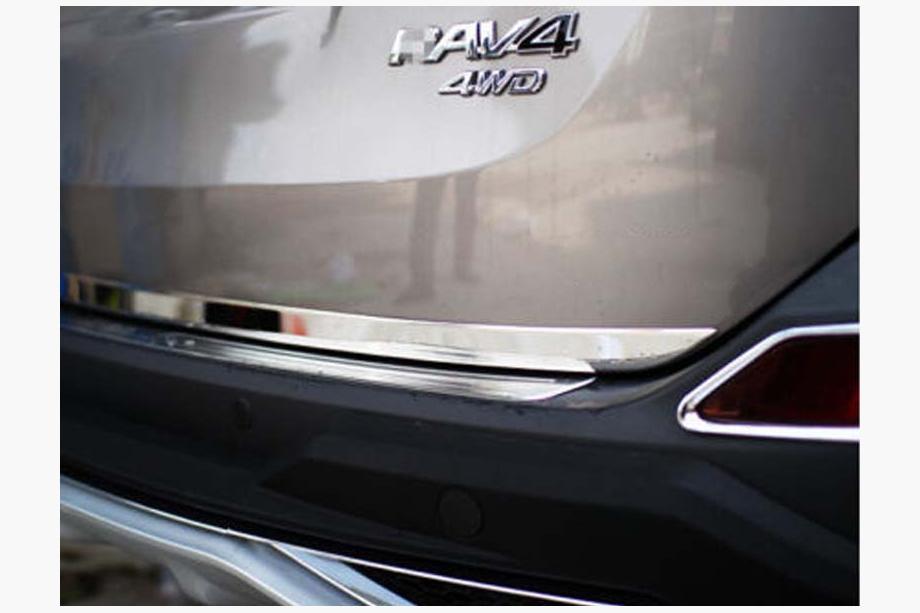 Toyota Rav 4 2013-2018 Kofferraumleiste Libao V2 Edelstahl Image