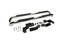 Toyota Rav 4 2006-2013 Seitliche Rohre für langen Radstand L 169,5 cm (76mm, 2 Stk, Edelstahl) Foto 5