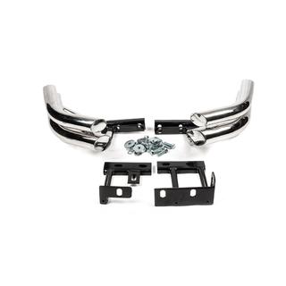 Hintere doppelte Eckschutzbügel Libao (Edelstahl) Hyundai Santa Fe 2 2006-2012 Foto 3