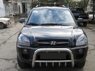 Hyundai Tucson JM 2004- Frontbügel Winbo V1 (Edelstahl) Foto 4