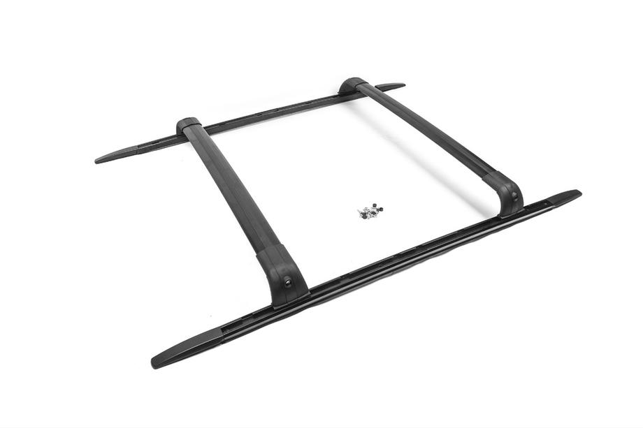 Land Rover Discovery III 2004–2009 Dachreling mit Quertraeger Libao-design (schwarz) Image