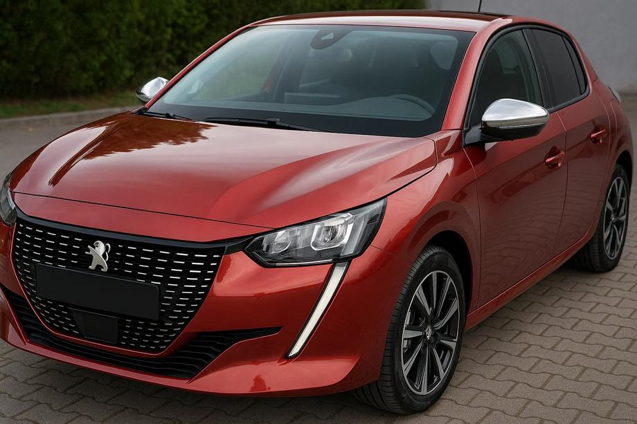 Peugeot 208 2019- Spiegelabdeckungen (2 Stk, Edelstahl) Image