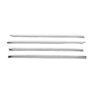 Türleisten Carmos für AllSpace (4 Stk, Edelstahl) Volkswagen Tiguan 2016-2023 Foto 2