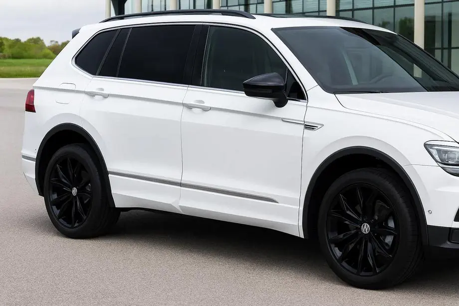 Volkswagen Tiguan 2016-2023 Türleisten Carmos (4 Stk, Edelstahl) Image