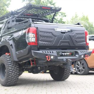 Kunststoff Kofferraumabdeckung Mitsubishi L200 2015-2024 Foto 2