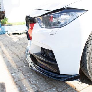 EuroCap Frontlippe für die vordere Stoßstange (schwarz, für M-Performance) BMW 3 Series F30/F31 2012-2019 Foto 3