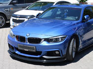 BMW 4 Series F32/F33/F36 2012-2020 Frontspoiler Lippe für M-Sport (schwarz) Foto 1