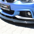 BMW 4 Series F32/F33/F36 2012-2020 Frontspoiler Lippe für M-Sport (schwarz) Foto 3