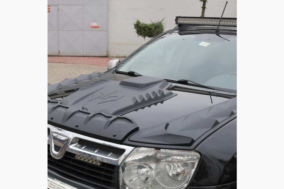 Dacia Duster 2008-2018 Motorhaubenabdeckung (ABS) Foto 5