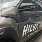 Toyota Hilux 2015- Tuerleisten oben (4 Stk, ABS) Foto 3