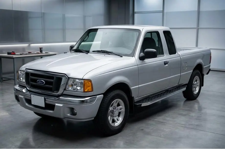 Ford Ranger 2002-2006 Seitenschweller BlackLine (2 Stk., Aluminium) Image