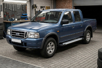 Ford Ranger 2002-2006 Trittbretter Allmond Grey (2 Stk., Aluminium) Foto 1