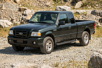 Ford Ranger 2002-2006 Trittbretter Allmond Black (2 Stk., Aluminium) Foto 1