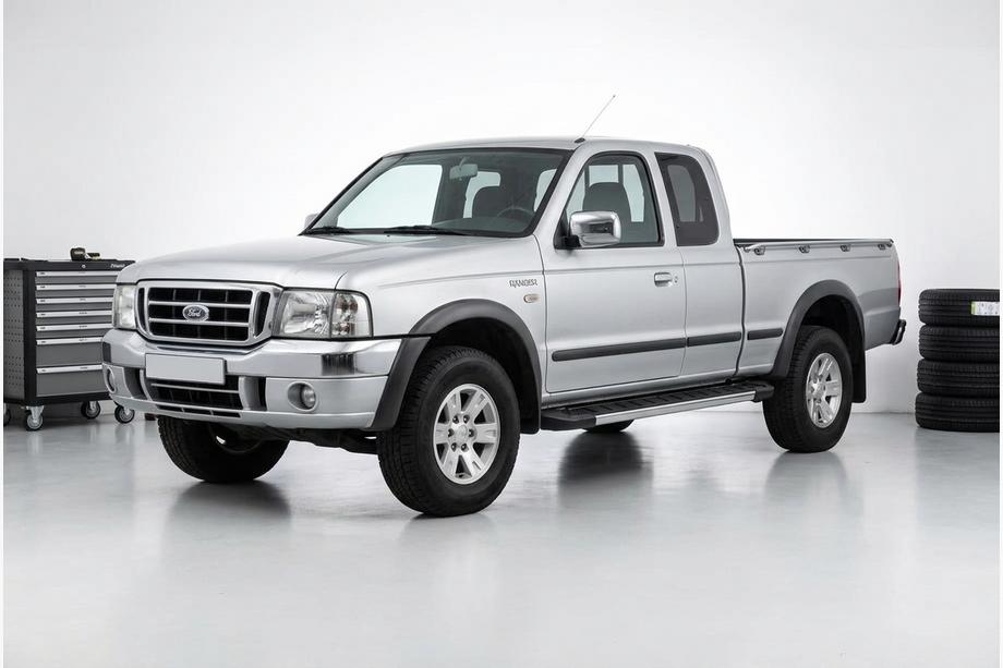 Ford Ranger 2002-2006 Seitenschweller RedLine V1 (2 Stk., Aluminium) Image