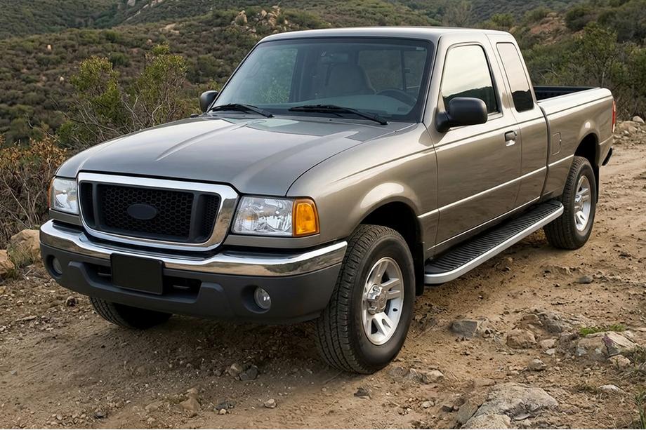 Ford Ranger 2002-2006 Seitenschweller Tayga Grey (2 Stk., Aluminium) Image