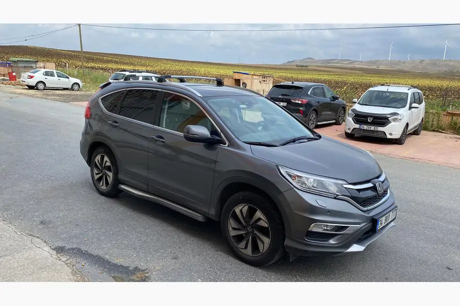 Honda CRV 2012-2016 Dachträger für integrierte Reling Strong (2 Stk) Foto 2