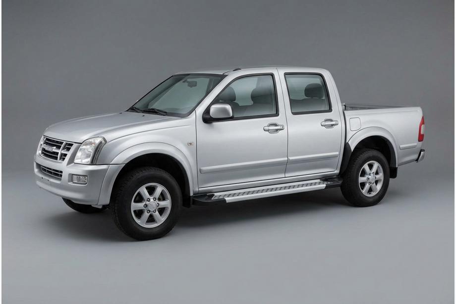 Isuzu D-Max 2002-2011 Seitenschweller Vision New Grey (2007-2012, 2 Stk., Aluminium) Image