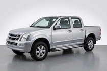 Isuzu D-Max 2002-2011 Trittbretter Line (2007-2012, 2 Stk., Aluminium) Foto 1