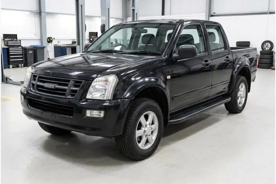 Isuzu D-Max 2002-2011 Seitenschweller Bosphore Black (2007-2012, 2 Stk., Aluminium) Image