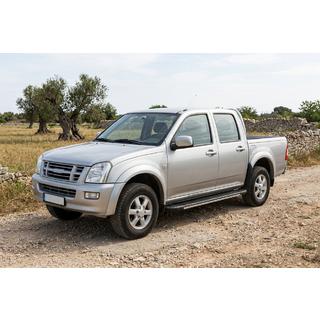 Trittbretter Bosphore Grey (2007-2012, 2 Stk., Aluminium) Isuzu D-Max 2002-2011 Foto 1