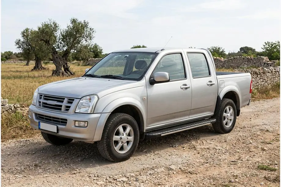 Isuzu D-Max 2002-2011 Trittbretter Bosphore Grey (2007-2012, 2 Stk., Aluminium) Image