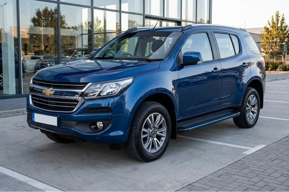 Chevrolet Trailblazer 2012-2019 Seitenschweller Maya Blue (2 Stk., Aluminium) Image